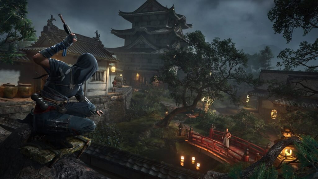 Assassin’s Creed Shadows Gameplay Showcases Naoe’s Parkour and Grappling Hook