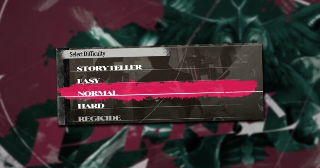 Metaphor ReFantazio has five difficulty options, including 'Storyteller' for casuals and an ultra-hard ‘Regicide’ mode for you absolute masochists