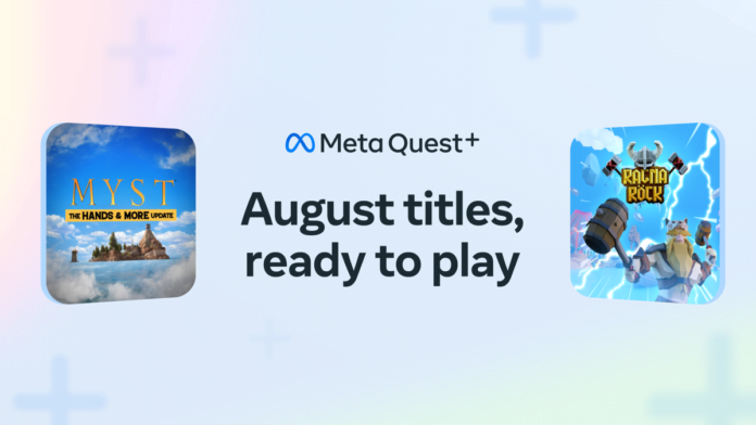 Here Are The Meta Quest+ Monthly Games For August 2024