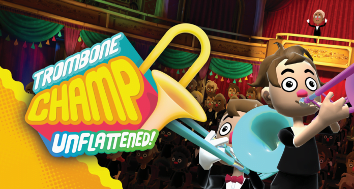 Trombone Champ: Unflattened Is One Of Flat2VR Studios' First Licenced VR Ports