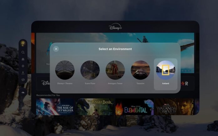 Disney+ Launches Nat Geo Immersive Environment On Apple Vision Pro