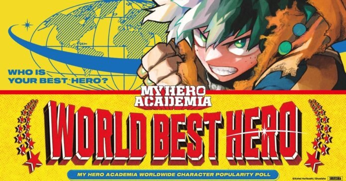 Now that My Hero Academia is finally over, Shonen Jump is asking the whole world who the number one hero is