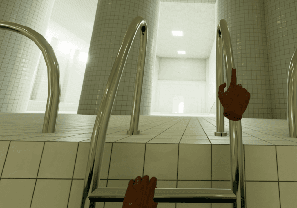 POOLS VR On Steam: Alone &amp; Uneasy With The Sound Of Your Footsteps