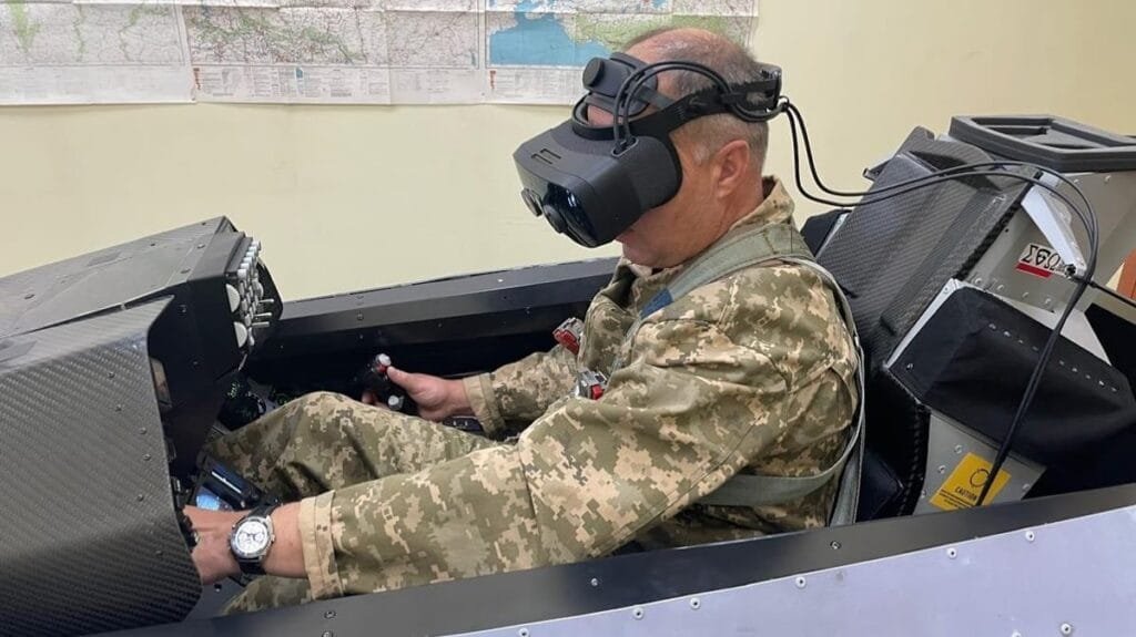 A Varjo Headset Is Being Used To Rapidly Train Ukrainian Pilots To Fly F-16s