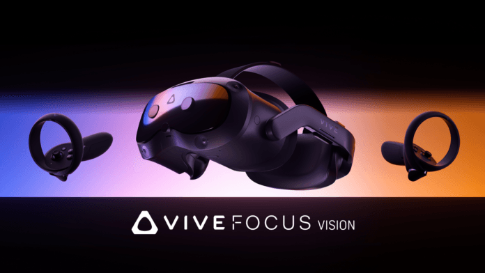 HTC's Vive Focus Vision Has Color Passthrough, Eye Tracking &amp; A DisplayPort PC VR Addon