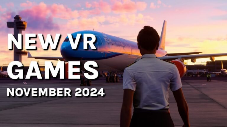 New VR Video games &amp; Releases November 2024: Quest, SteamVR, PS VR2 &amp; Extra