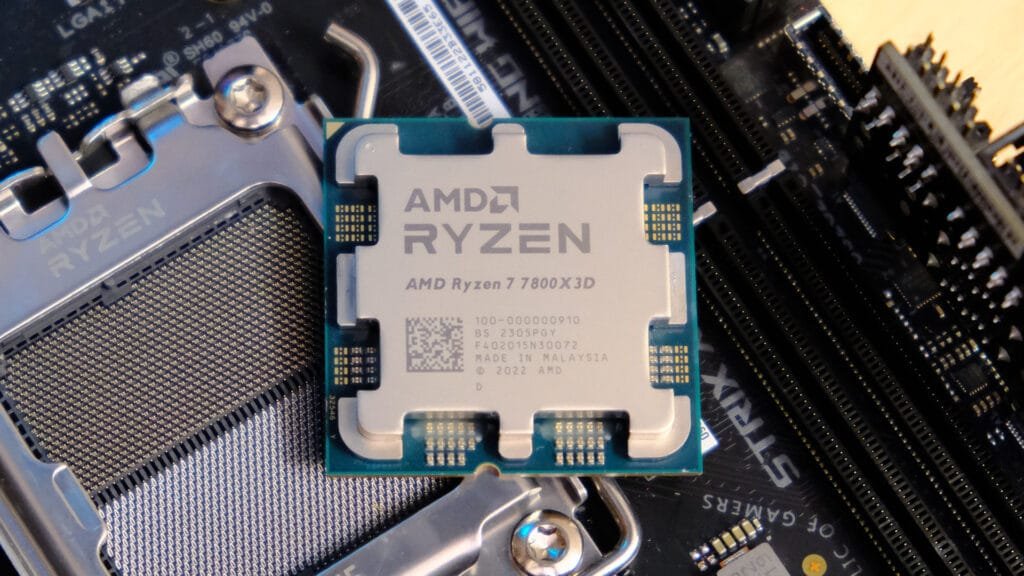 The AMD Ryzen 7 7800X3D gaming CPU price is dropping in the UK right now