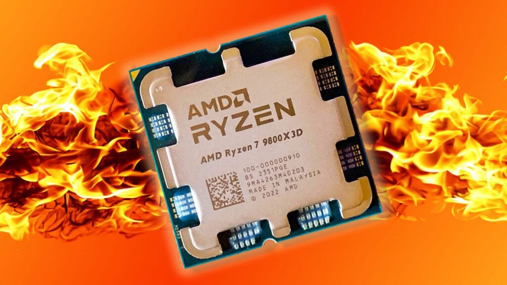 This AMD Ryzen 7 9800X3D benchmark leak beats the 7800X3D gaming CPU by over 28%