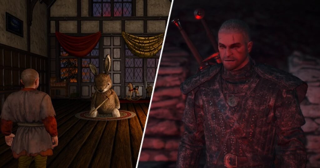 The Witcher 3 just got a bunch of new quest mods, and this one where Geralt runs into a light, chats to a shadow as a child, and fights himself might be my favorite