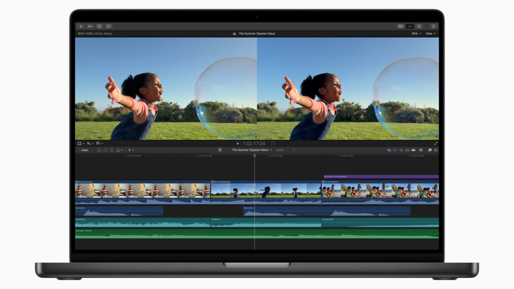 Apple's Final Cut Pro for Mac Now Supports Editing Spatial Videos