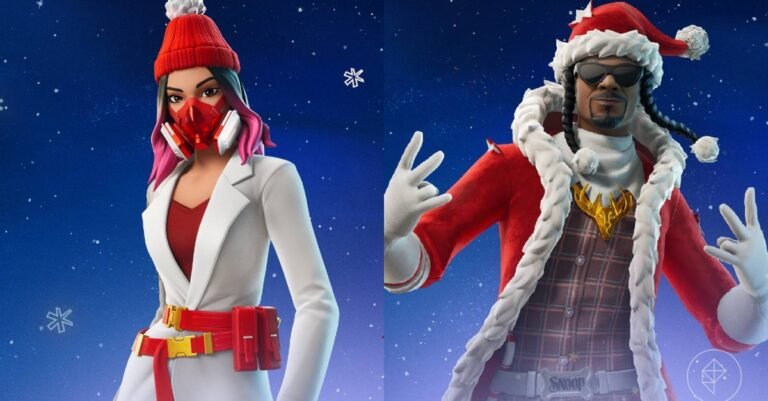 How one can get the free Yulejacket and Santa Dogg skins in Fortnite Winterfest 2024